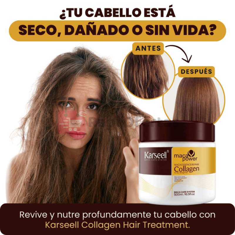 Crema Capilar con Colágeno - Karseell™