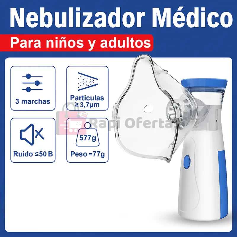 Nebulizador de mano portátil - Mesh Nebulizer