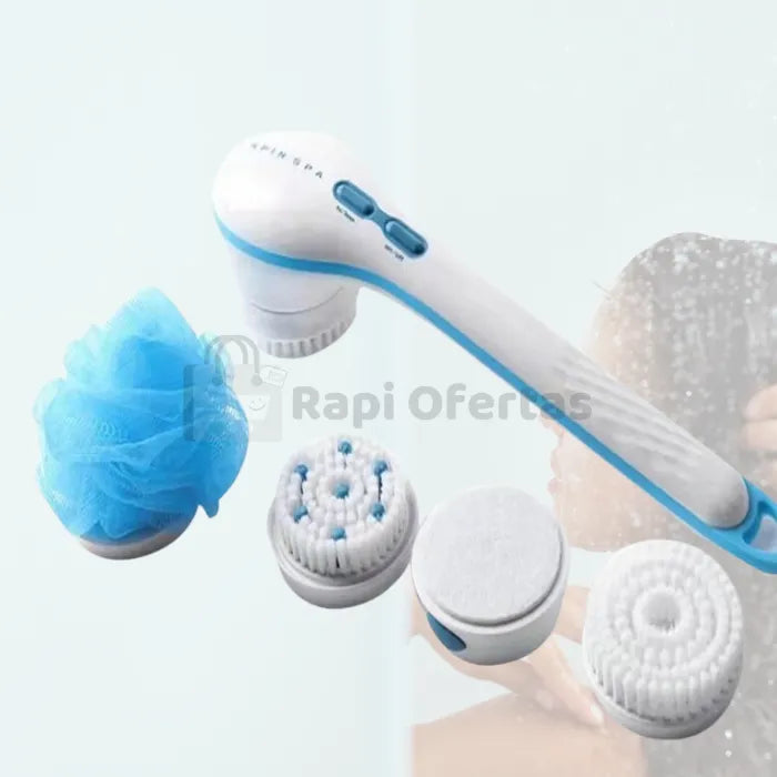 Cepillo eléctrico inalámbrico para baño - Spin Spa™