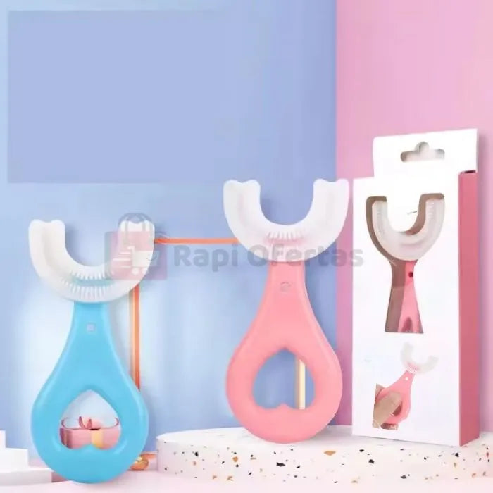 Cepillo silicona para niños - BrushiPop 2X1