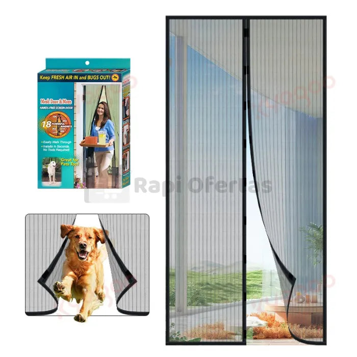 Cortina anti insectos magnetica - Magic Mesh™
