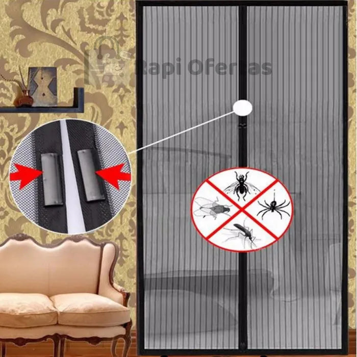 Cortina anti insectos magnetica - Magic Mesh™
