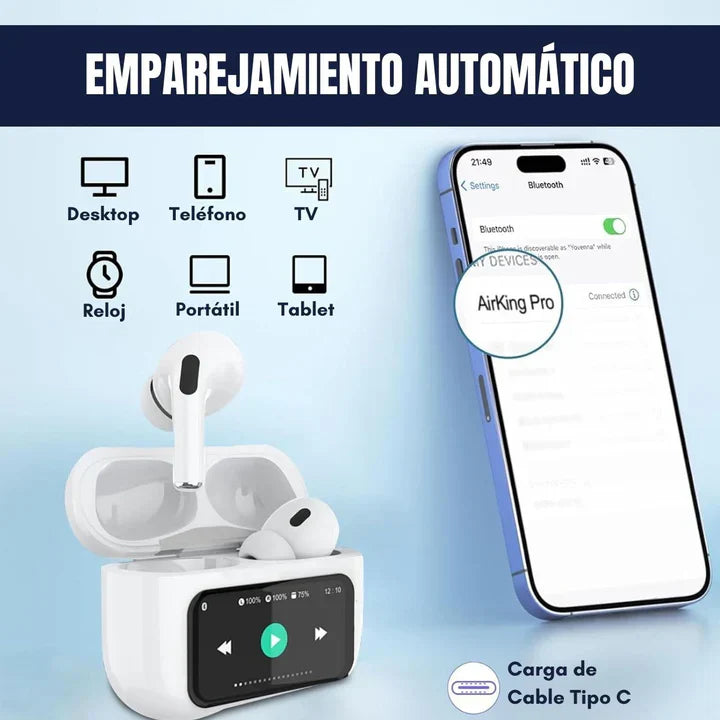 Sonix PRO® - Audífonos Con Pantalla y Cancelación De Ruido