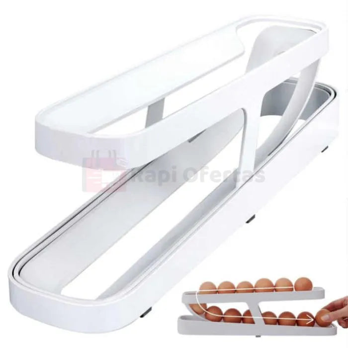 Porta Huevos Organizador - Egg Dispenser 2X1
