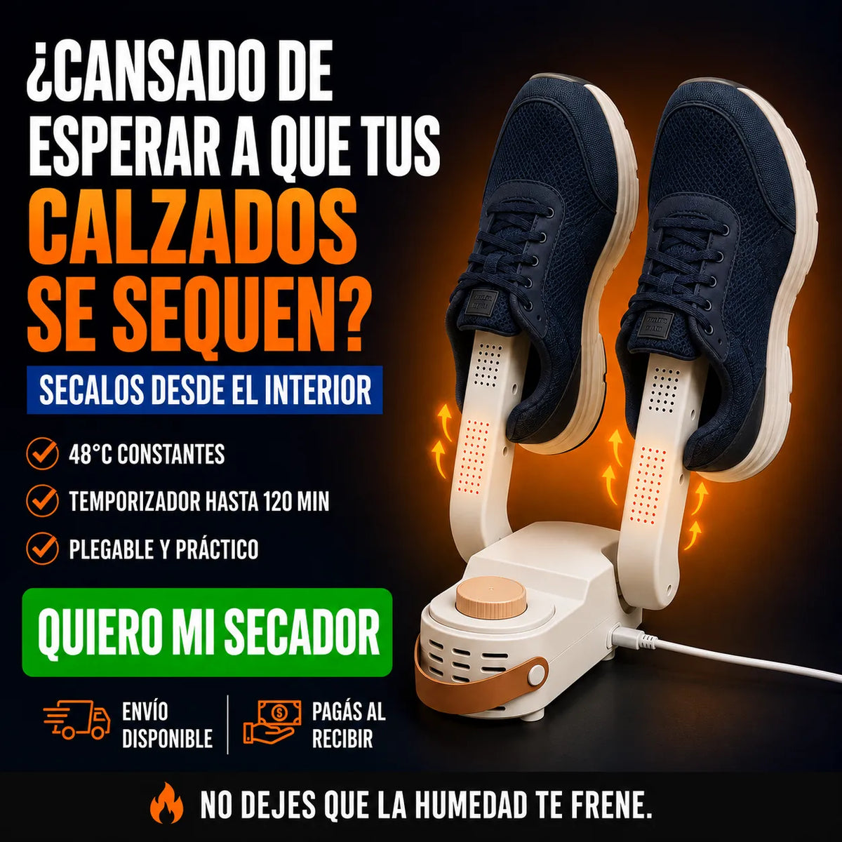 Secador Eléctrico de Calzado - ELISTIN