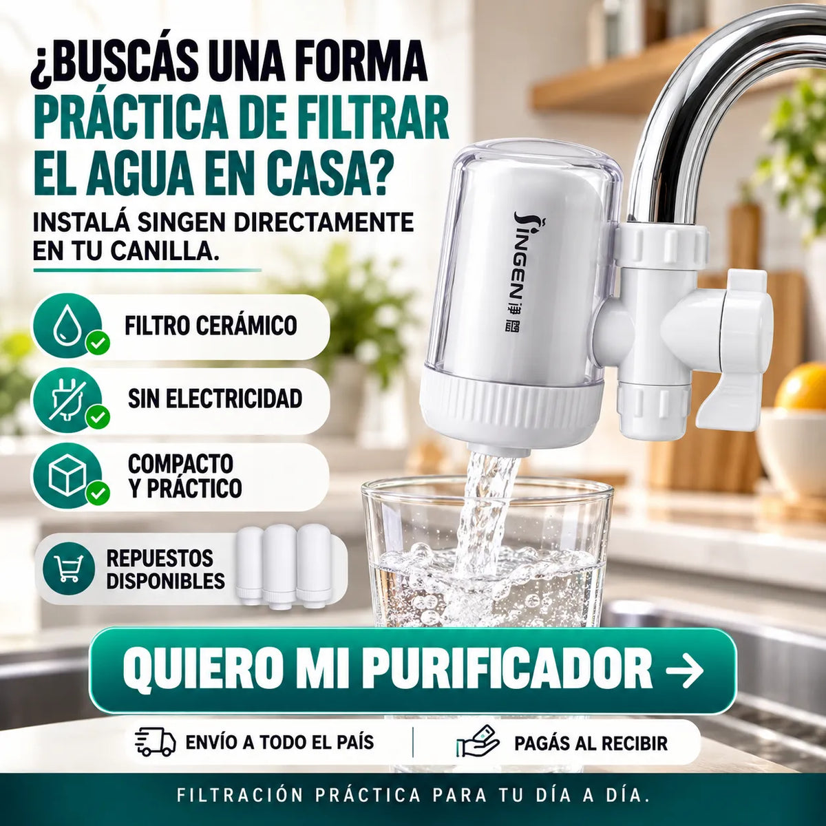 Purificador de Agua - Singen