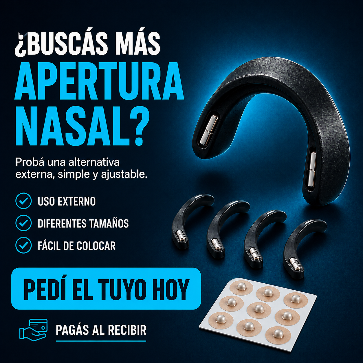 Kit Nasal antirronquidos - BreatheNight™
