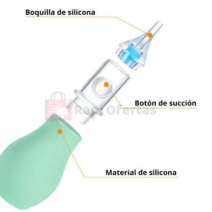 Succionador de Mocos para bebés  - Moquitín™
