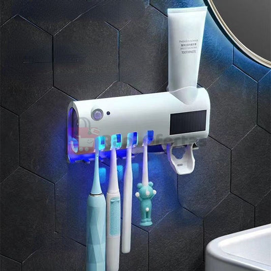Dispensador de Pasta Dental con Esterilización UV