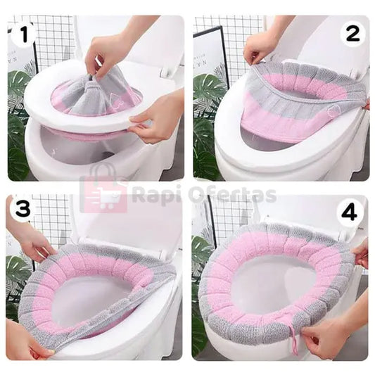 Funda acolchada para inodoro - SuaviSeat™