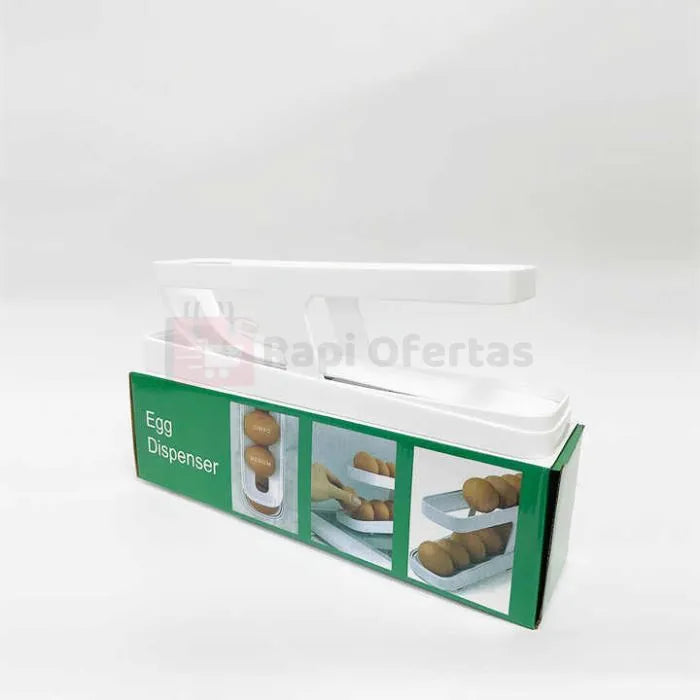 Porta Huevos Organizador - Egg Dispenser 2X1