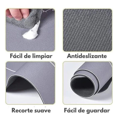 FreshMat - Alfombra Antideslizante p/ Baño - 2x1