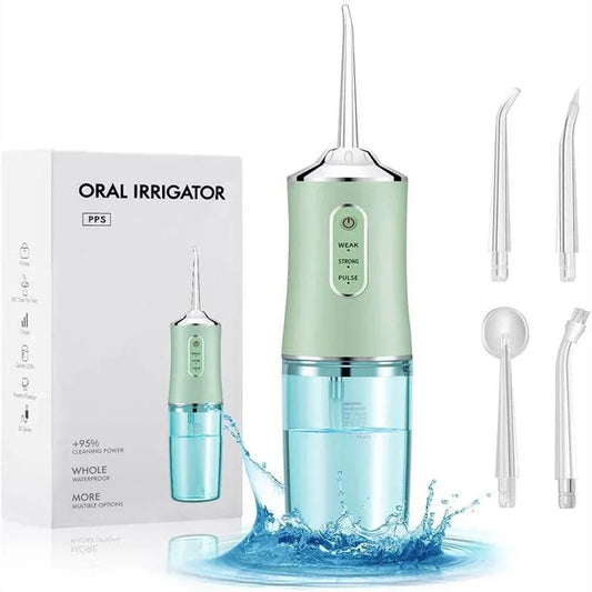 AquaSmile™ 🦷 Irrigador Bucal Recargable