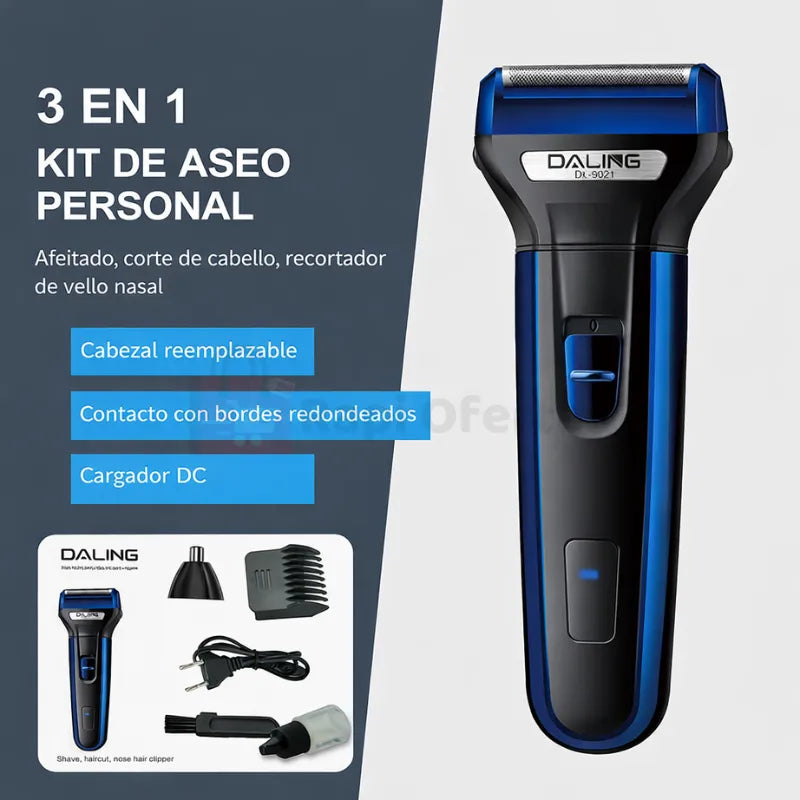 Afeitadora Eléctrica Inalámbrica Profesional -  DALING™