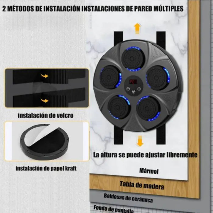 SmartBox Fit™ - Máquina de Boxeo Profesional con Bluetooth