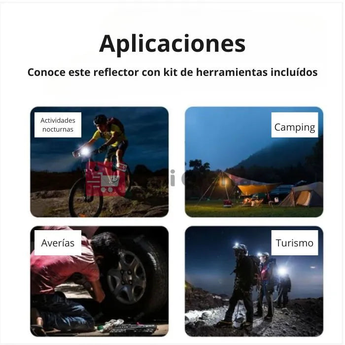 Reflector multifuncional 17 en 1 - Solar Portable
