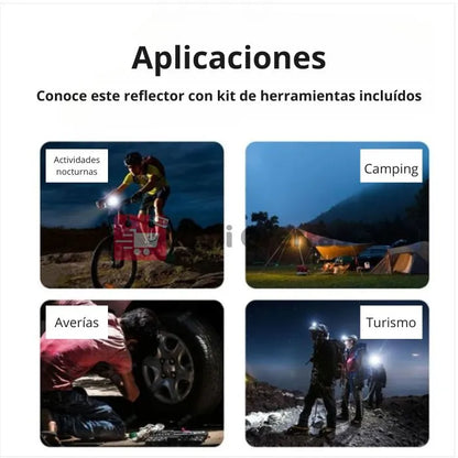Reflector multifuncional 17 en 1 - Solar Portable