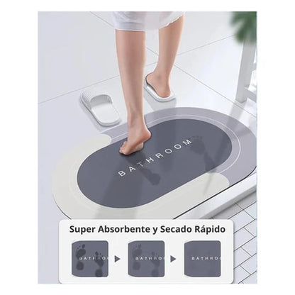 FreshMat - Alfombra Antideslizante p/ Baño - 2x1