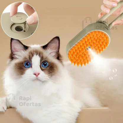 Pet Shine - Cepillo Con Vapor Para Mascotas