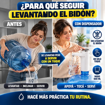 Dispensador Eléctrico inteligente para Agua - Water Pump