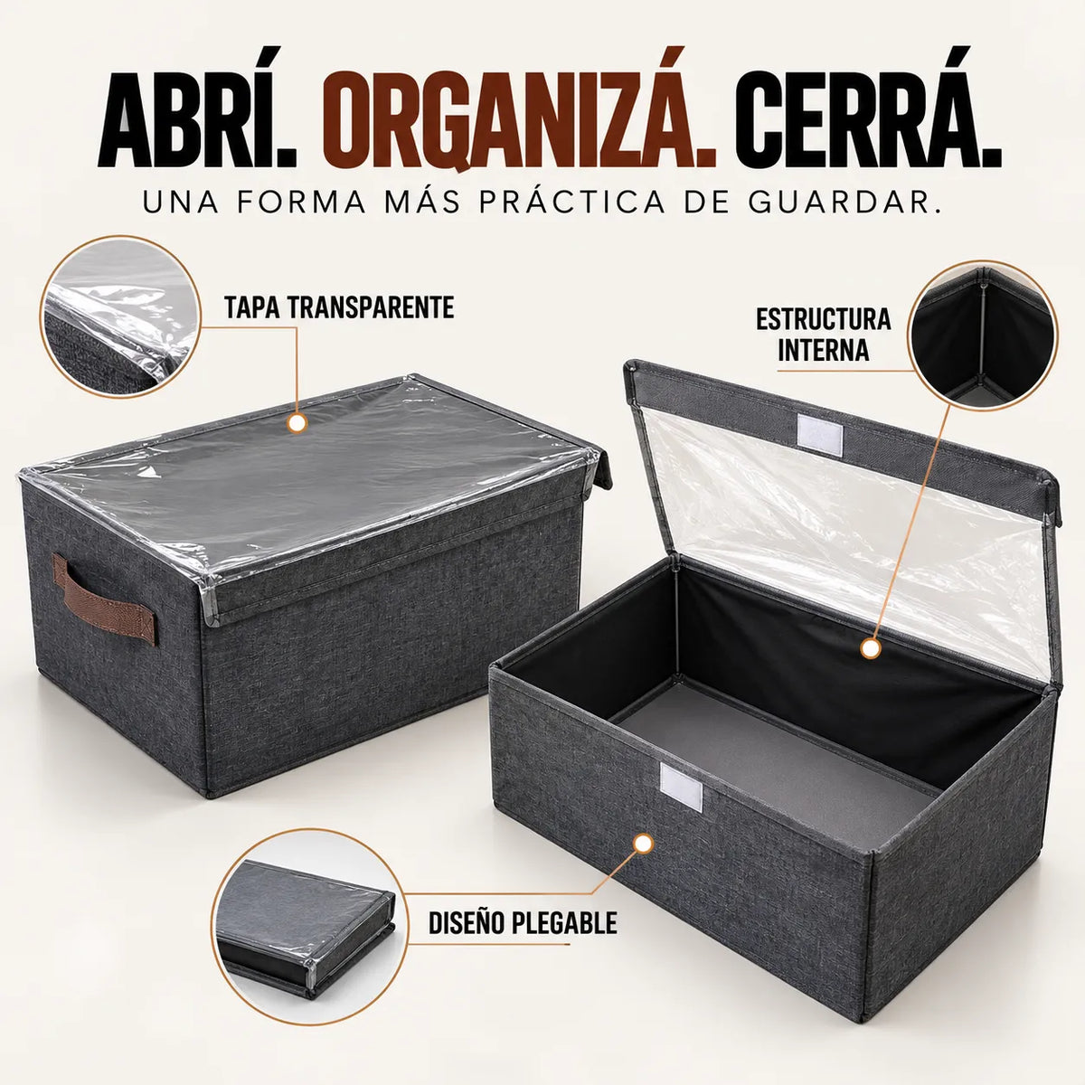 Organizador de ropas - Orden Up Plus