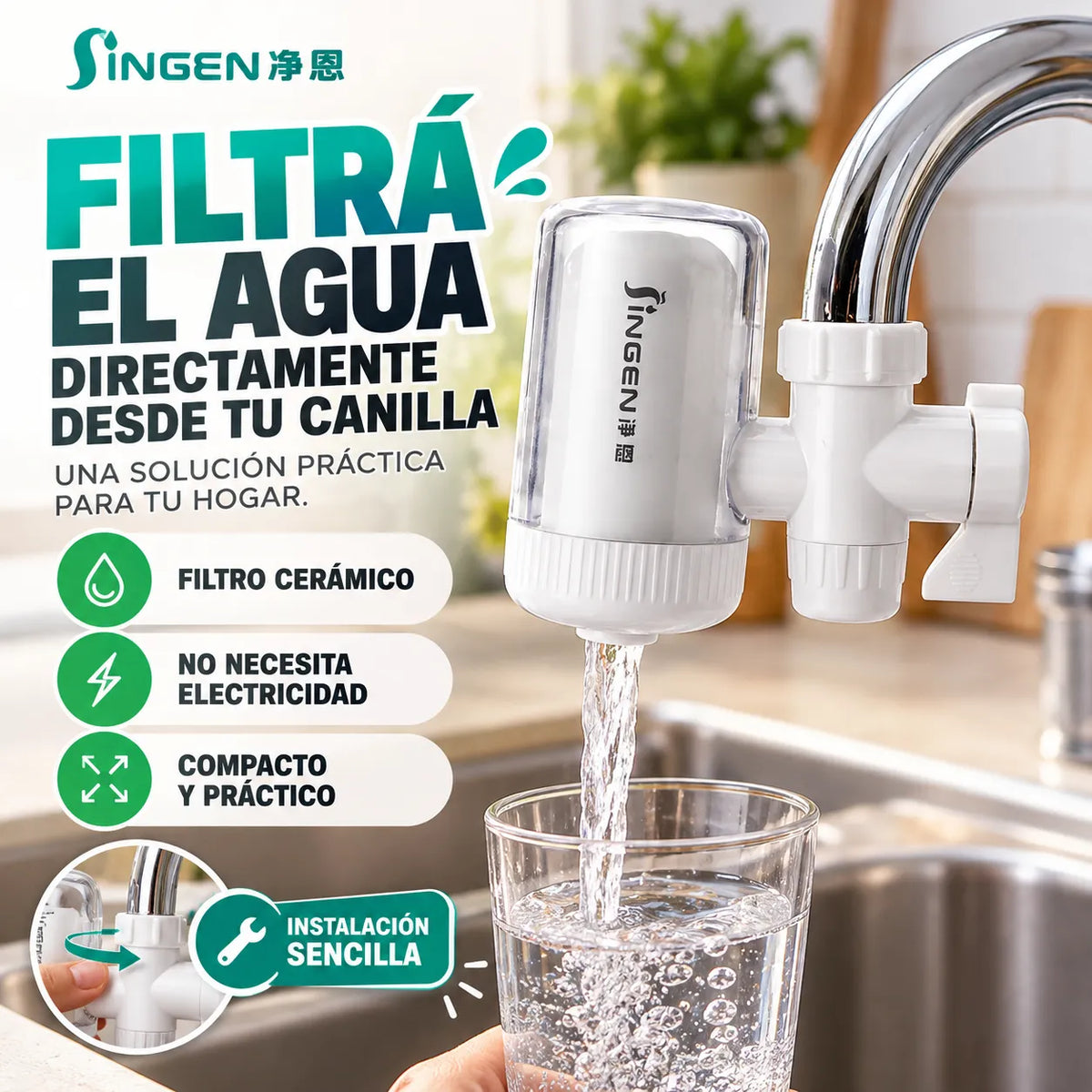 Purificador de Agua - Singen
