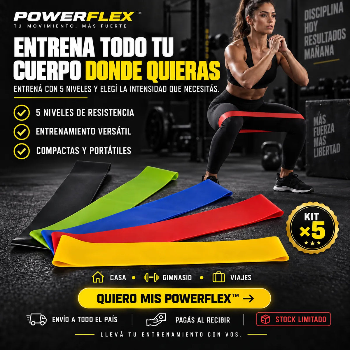 Bandas Elásticas de Resistencia - PowerFlex™