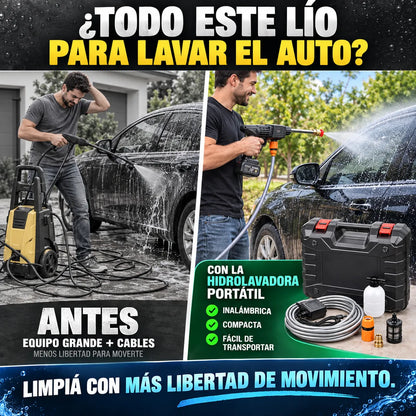Hidrolavadora Portátil Inalámbrica