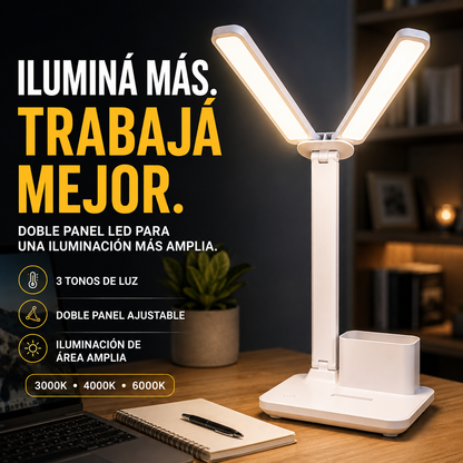 Lámpara LED de Doble Cabezal