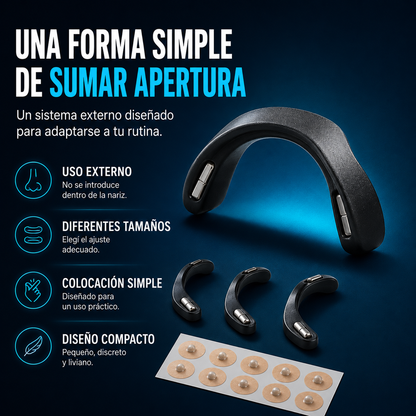 Kit Nasal antirronquidos - BreatheNight™
