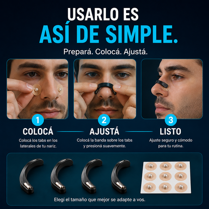 Kit Nasal antirronquidos - BreatheNight™