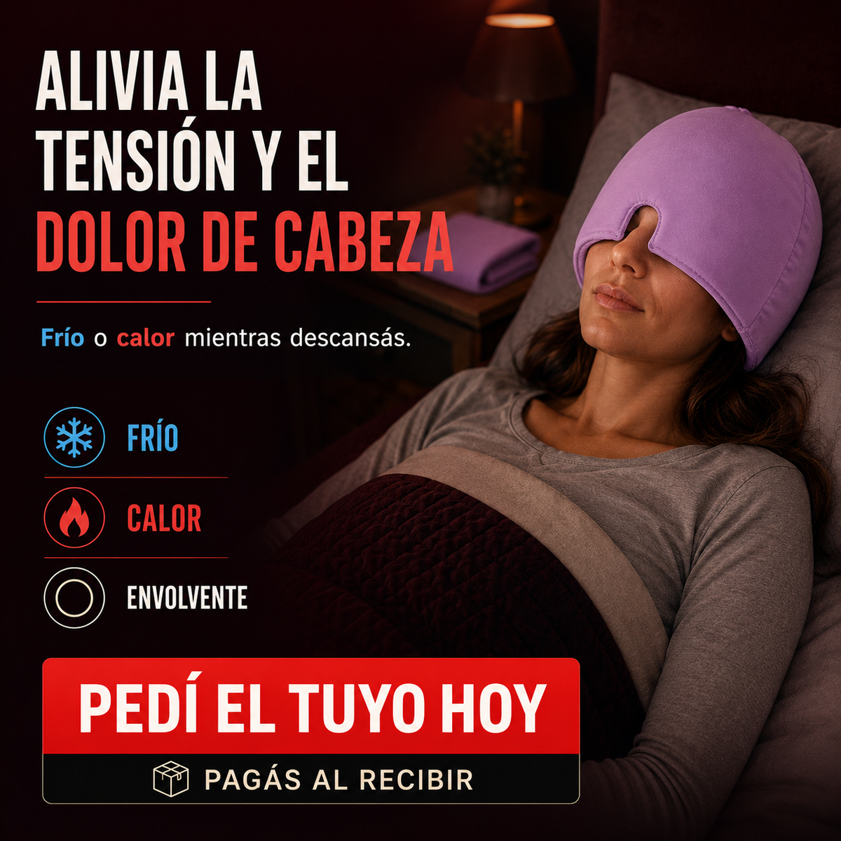Gorro Térmico Frío/Calor para Migraña - MigraComfort™