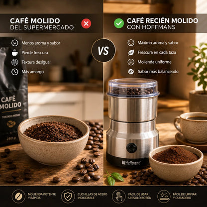 Molino Eléctrico de granos y café -  Hoffmans™