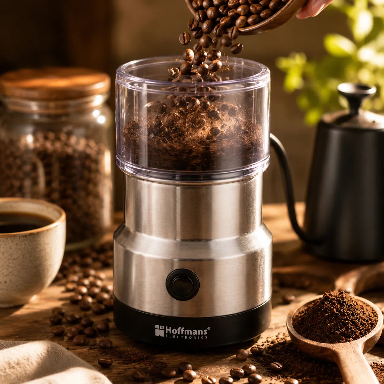 Molino Eléctrico de granos y café -  Hoffmans™