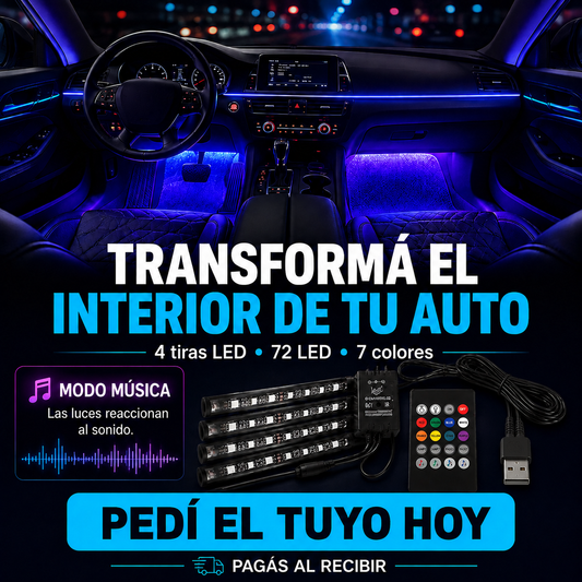 Luces LED RGB para auto - AutoGlow™