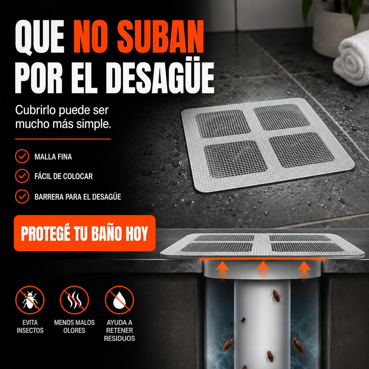 Adhesivo Desechable para Drenaje - DrenaFix