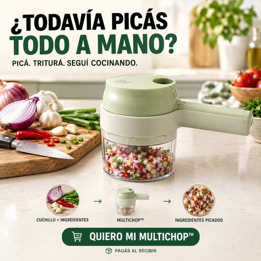 Picador de verduras 3 en 1 - Multichop