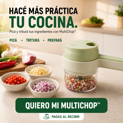 Picador de verduras 3 en 1 - Multichop