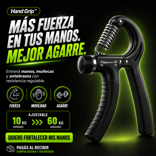 Ejercitador de manos y antebrazos - Hand Grip™