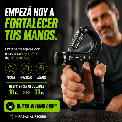 Ejercitador de manos y antebrazos - Hand Grip™