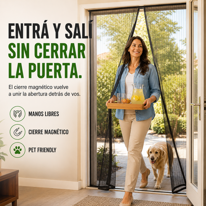Cortina anti insectos magnetica Magic Mesh™