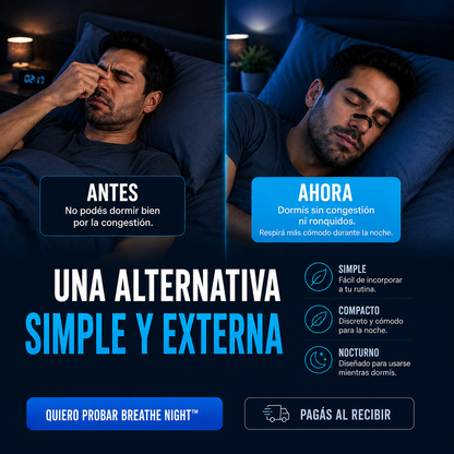 Kit Nasal antirronquidos - BreatheNight