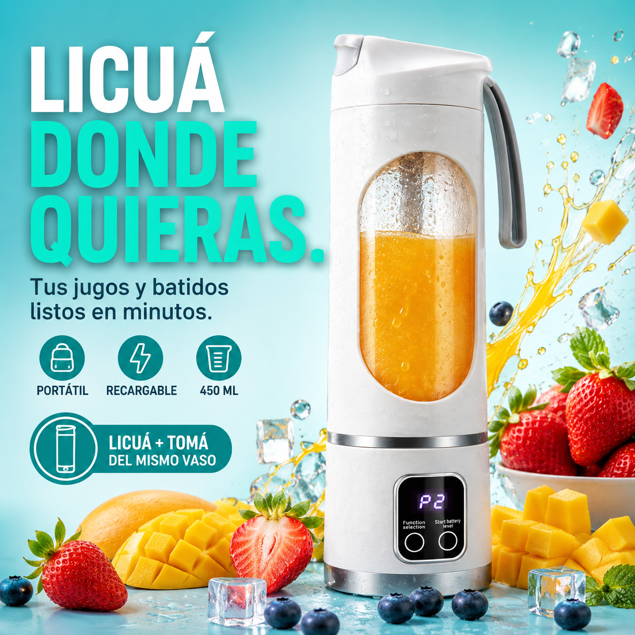 Licuadora Portátil - Maxi Slim™
