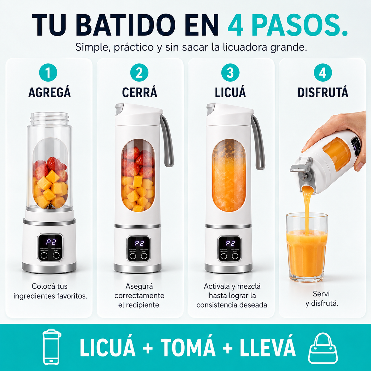 Licuadora Portátil - Maxi Slim™