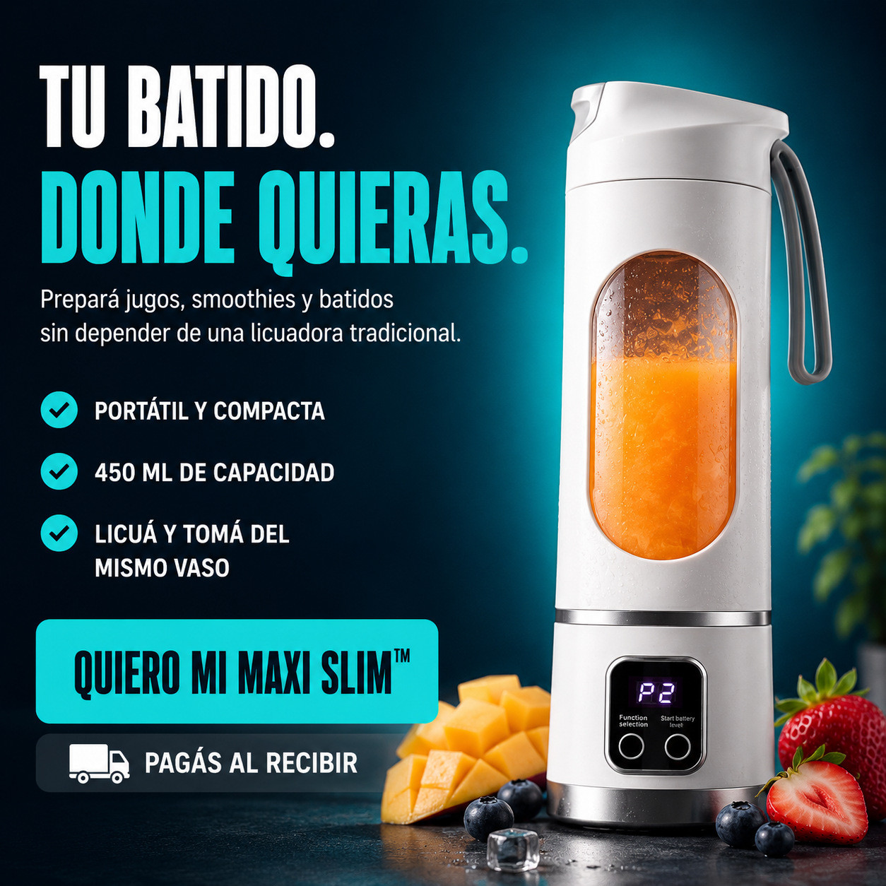 Licuadora Portátil - Maxi Slim™