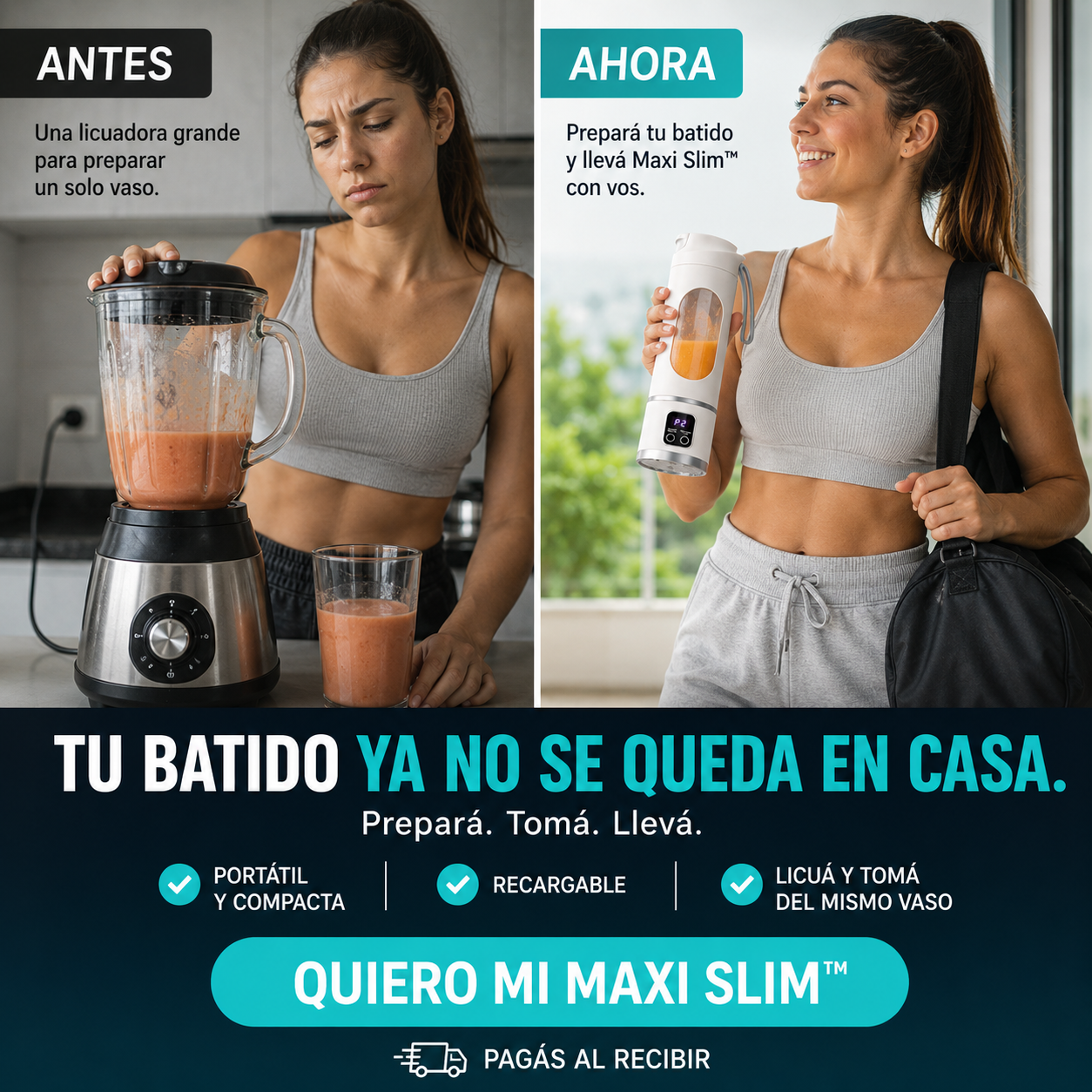 Licuadora Portátil - Maxi Slim™