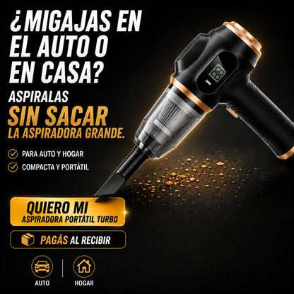 Aspiradora Portátil Turbo - Inova