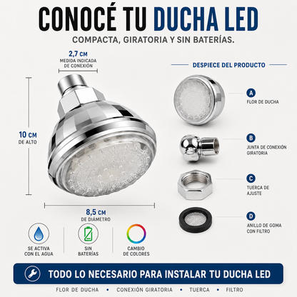 Ducha LED - Color Shower