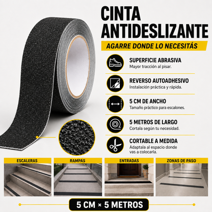 Cinta Antideslizante - Safety Grip Tape