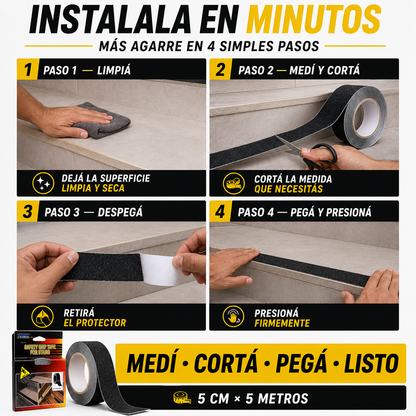 Cinta Antideslizante - Safety Grip Tape